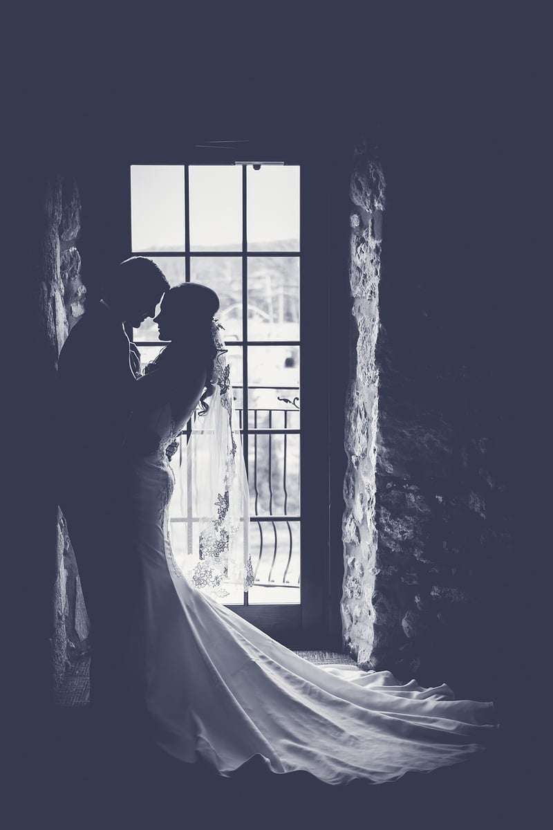 Vintage Wedding Couple